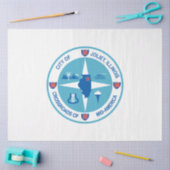 Vlag van Joliet (Illinois) Tissuepapier (Craft)