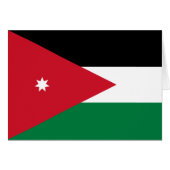 Vlag van Jordanië (Voorkant Horizontaal)