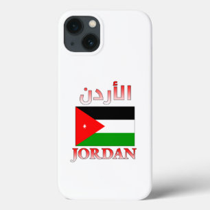 Vlag van Jordanië الأردن Arabische & Engelse WordA Case-Mate iPhone Case