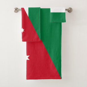 Vlag van Jordanië Bad Handdoek