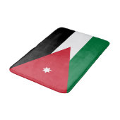 Vlag van Jordanië Badmat (Gekanteld)