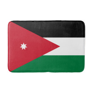 Vlag van Jordanië Badmat