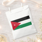 Vlag van Jordanië Bedankzakje (Geknipt)