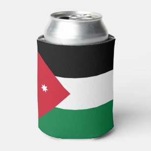 Vlag van Jordanië Blikjeskoeler