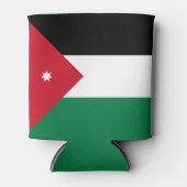 Vlag van Jordanië Blikjeskoeler (Voorkant)