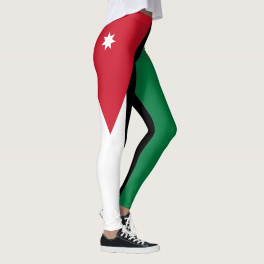 Vlag van Jordanië Leggings (Rechts)