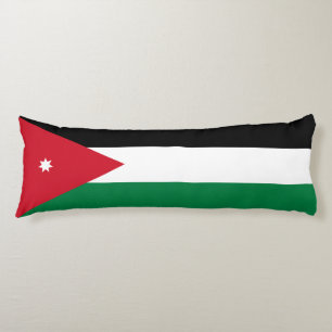 Vlag van Jordanië Lichaamskussen