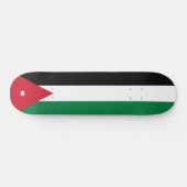 Vlag van Jordanië Persoonlijk Skateboard (Horizontaal)