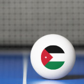 Vlag van Jordanië Pingpongbal (Net)