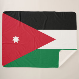 Vlag van Jordanië Sherpa Deken