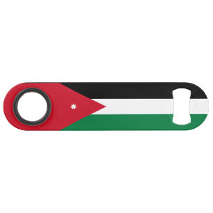 Vlag van Jordanië Speed Flessenopener