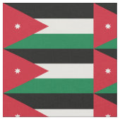 Vlag van Jordanië Stof (Close Up)