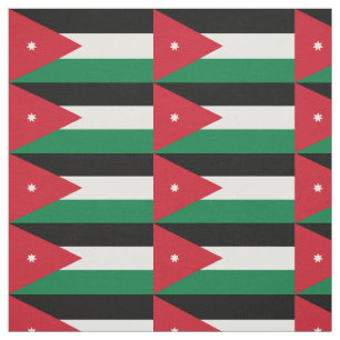 Vlag van Jordanië Stof