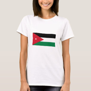Vlag van Jordanië T-shirt