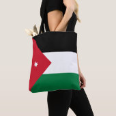 Vlag van Jordanië Tote Bag (Dichtbij)
