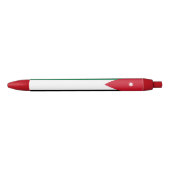Vlag van Jordanië Zwarte Inkt Pen (Voorkant)