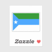Vlag van Jubaland, Somalië Sticker (Vel)