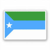 Vlag van Jubaland, Somalië Sticker (Voorkant)