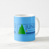Vlag van Juneau, Alaska Koffiemok (Voorkant rechts)