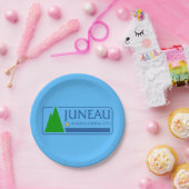 Vlag van Juneau, Alaska Paper Borden Papieren Bordje (Feest)