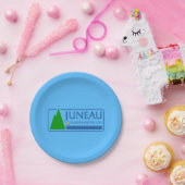 Vlag van Juneau, Alaska Paper Borden Papieren Bordje (Feest)