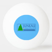 Vlag van Juneau, Alaska Ping-Pong Ball (Voorkant)