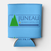 Vlag van Juneau, Koelbox Alaska Blikjeskoeler (Voorkant)