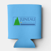 Vlag van Juneau, Koelbox Alaska Blikjeskoeler (Achterkant)