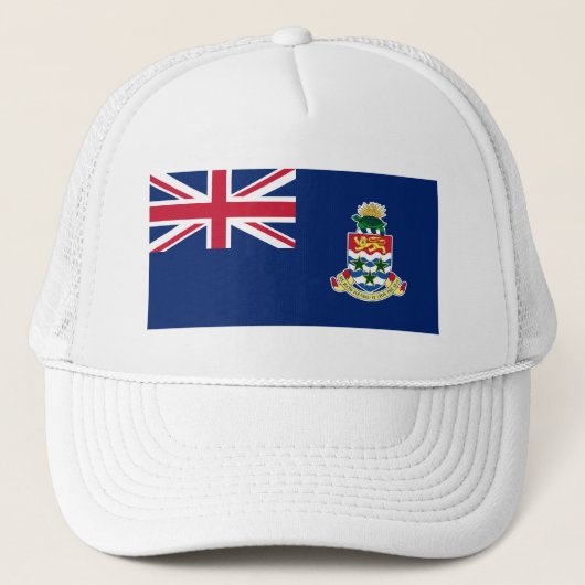Vlag van Kaaimaneilanden Trucker Pet (Voorkant)