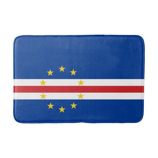 Vlag van Kaapverdië Badmat (Voorkant)