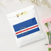 Vlag van Kaapverdië Bedankzakje (Gezegeld)
