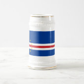 Vlag van Kaapverdië Bierpul (Center)