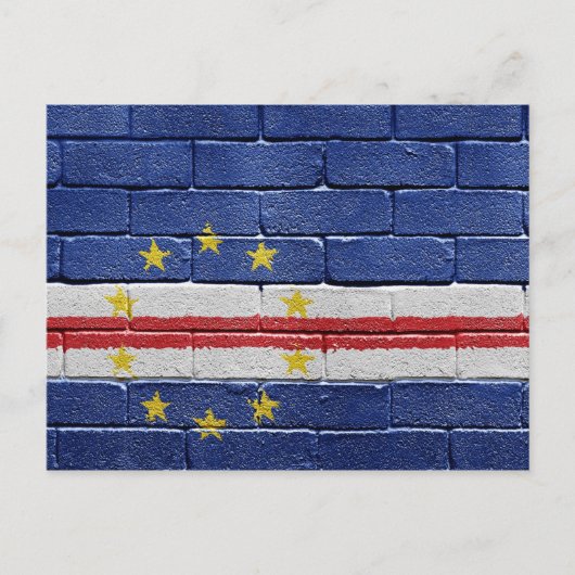 Vlag van Kaapverdië Briefkaart (Voorkant)