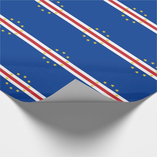 Vlag van Kaapverdië Cadeaupapier (Hoek)