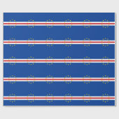 Vlag van Kaapverdië Cadeaupapier (Vlak)