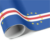Vlag van Kaapverdië Cadeaupapier (Rol Hoek)