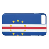 Vlag van Kaapverdië Case-Mate iPhone Case (Achterkant (Horizontaal))