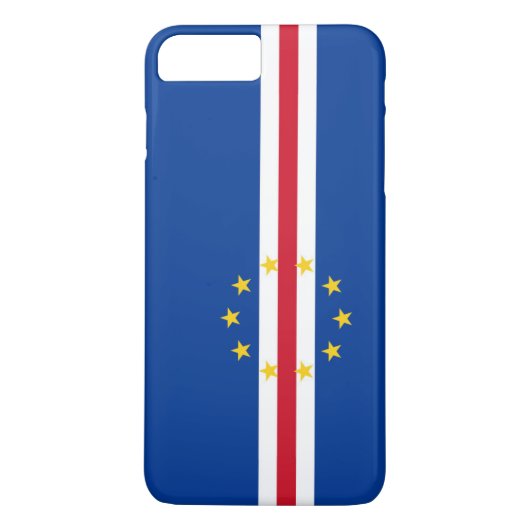 Vlag van Kaapverdië Case-Mate iPhone Case (Achterkant)