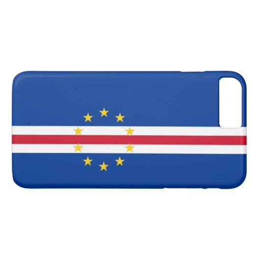 Vlag van Kaapverdië Case-Mate iPhone Case (Achterkant (Horizontaal))