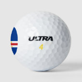 Vlag van Kaapverdië Golfballen (Logo)