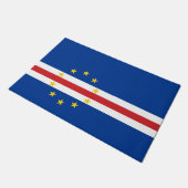 Vlag van Kaapverdië (Kaapverdië) Deurmat (Schuin)