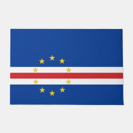 Vlag van Kaapverdië (Kaapverdië) Deurmat