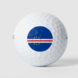Vlag van Kaapverdië (Kaapverdië) Golfballen
