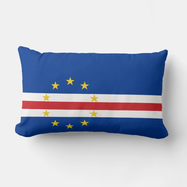 Vlag van Kaapverdië (Kaapverdië) Kussen (Voorkant)