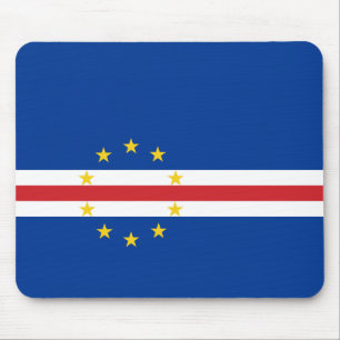 Vlag van Kaapverdië (Kaapverdië) Muismat