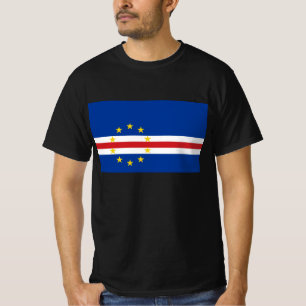 Vlag van Kaapverdië - Kaapverdië T-shirt