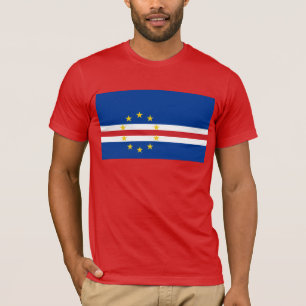Vlag van Kaapverdië - Kaapverdië T-Shirt