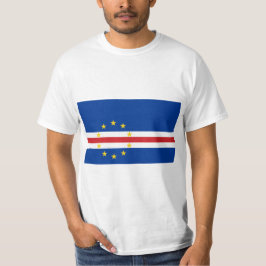 Vlag van Kaapverdië (Kaapverdië) T-shirt