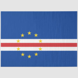 Vlag van Kaapverdië (Kaapverdië) Tissuepapier