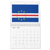 Vlag van Kaapverdië Kalender (Mar 2027)